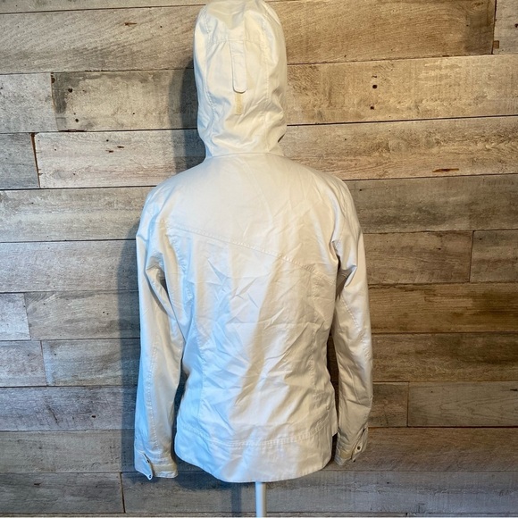 Columbia women’s  white‎ zip up hooded jacket in size x-small - Picture 13 of 13
